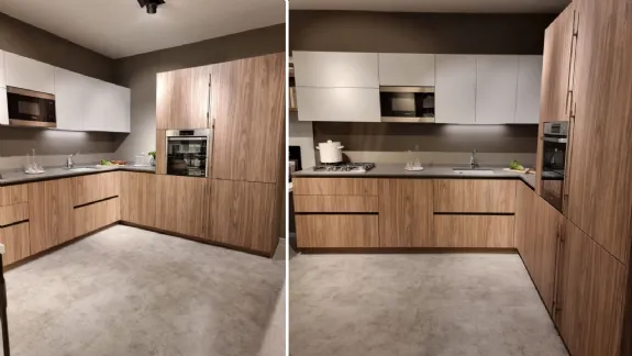 Progetto di Stosa Cucine a Gallarate, le colonne in cucina